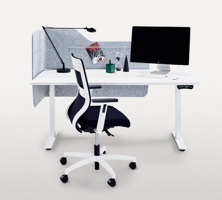 elevation - fursys sit to stand height adjustable